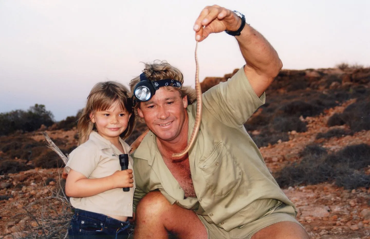 Steve Irwin and Bindi Irwin