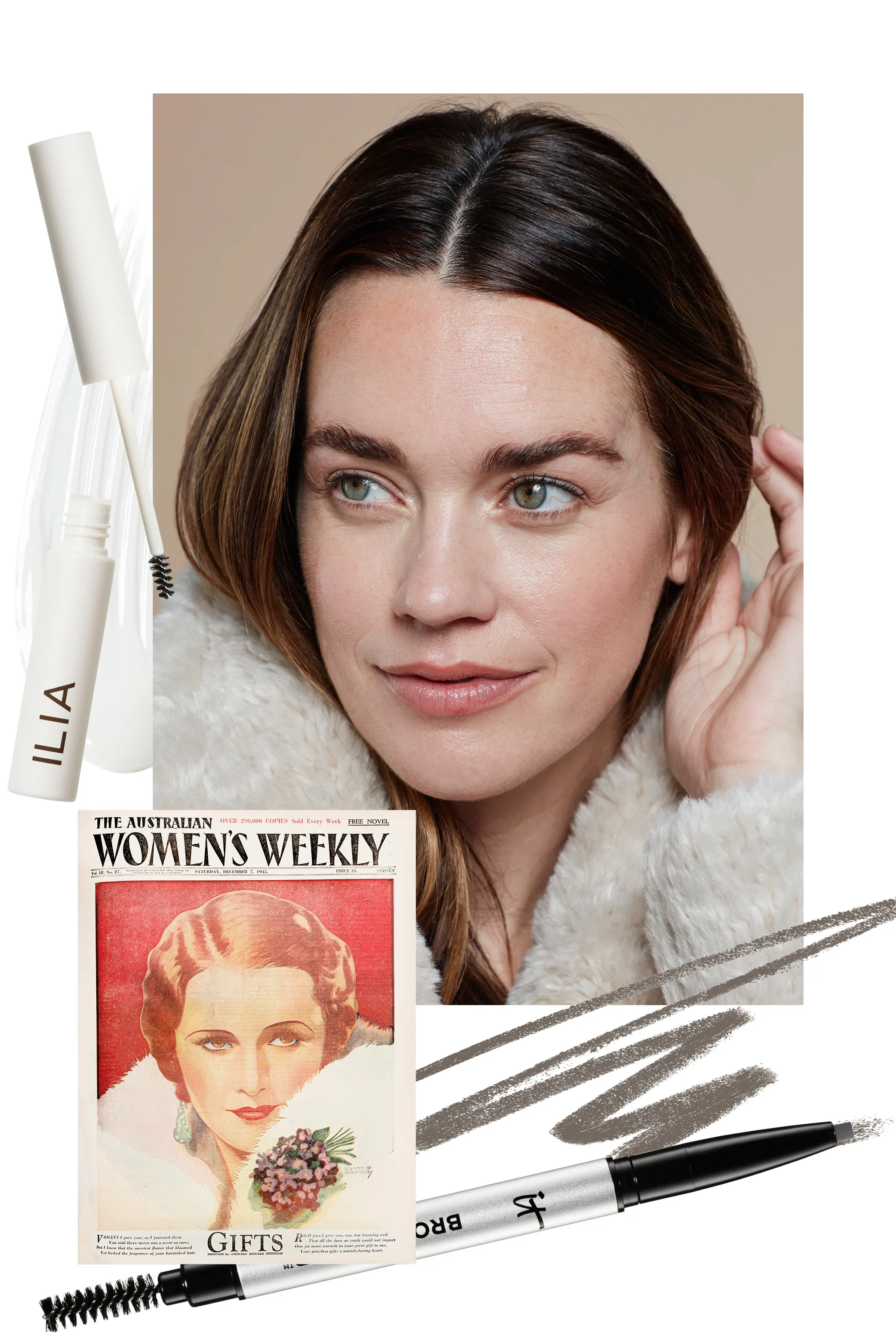 timeless beauty: natural eyebrows