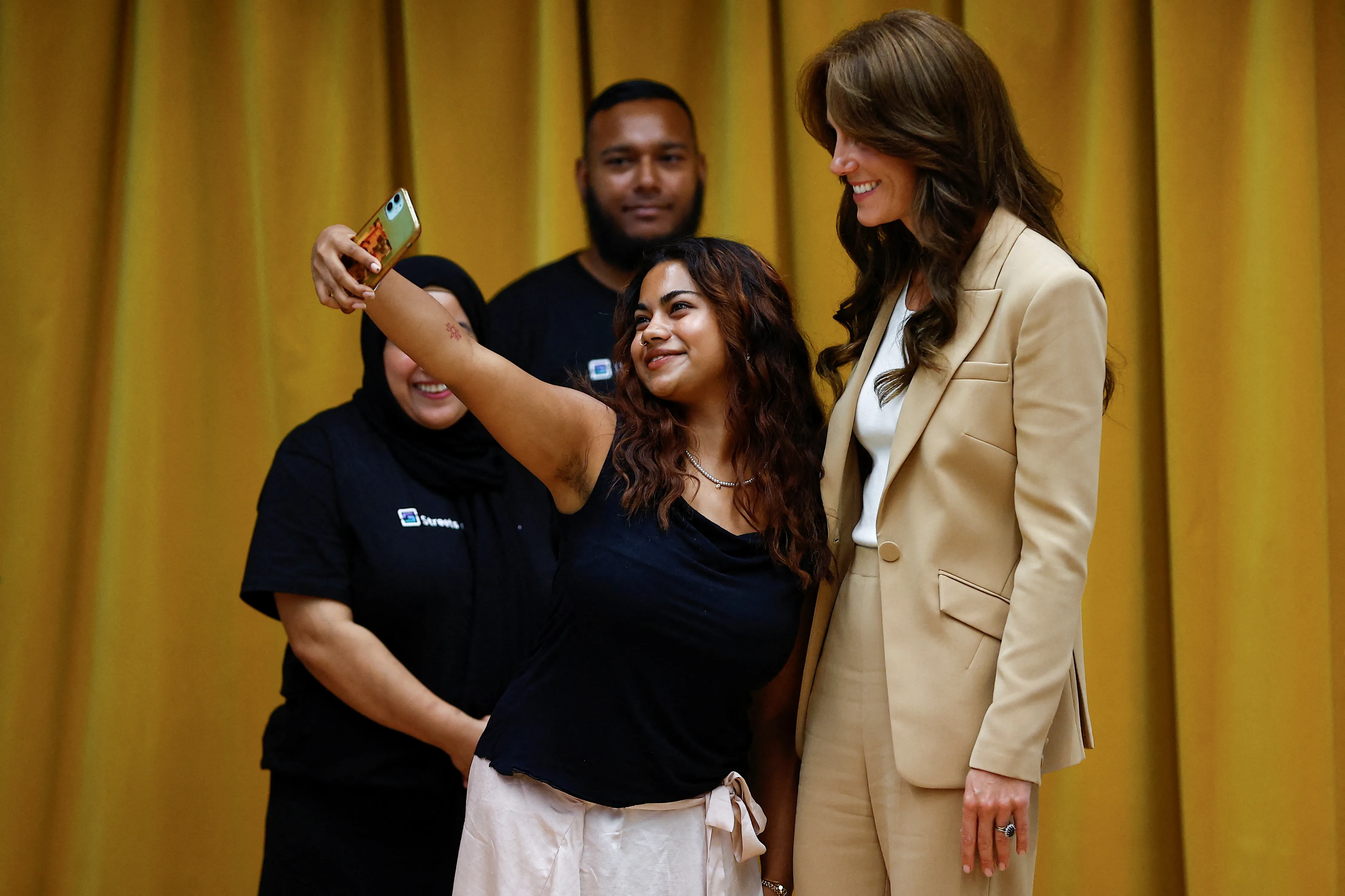 Princess Catherine poses for royal selfies