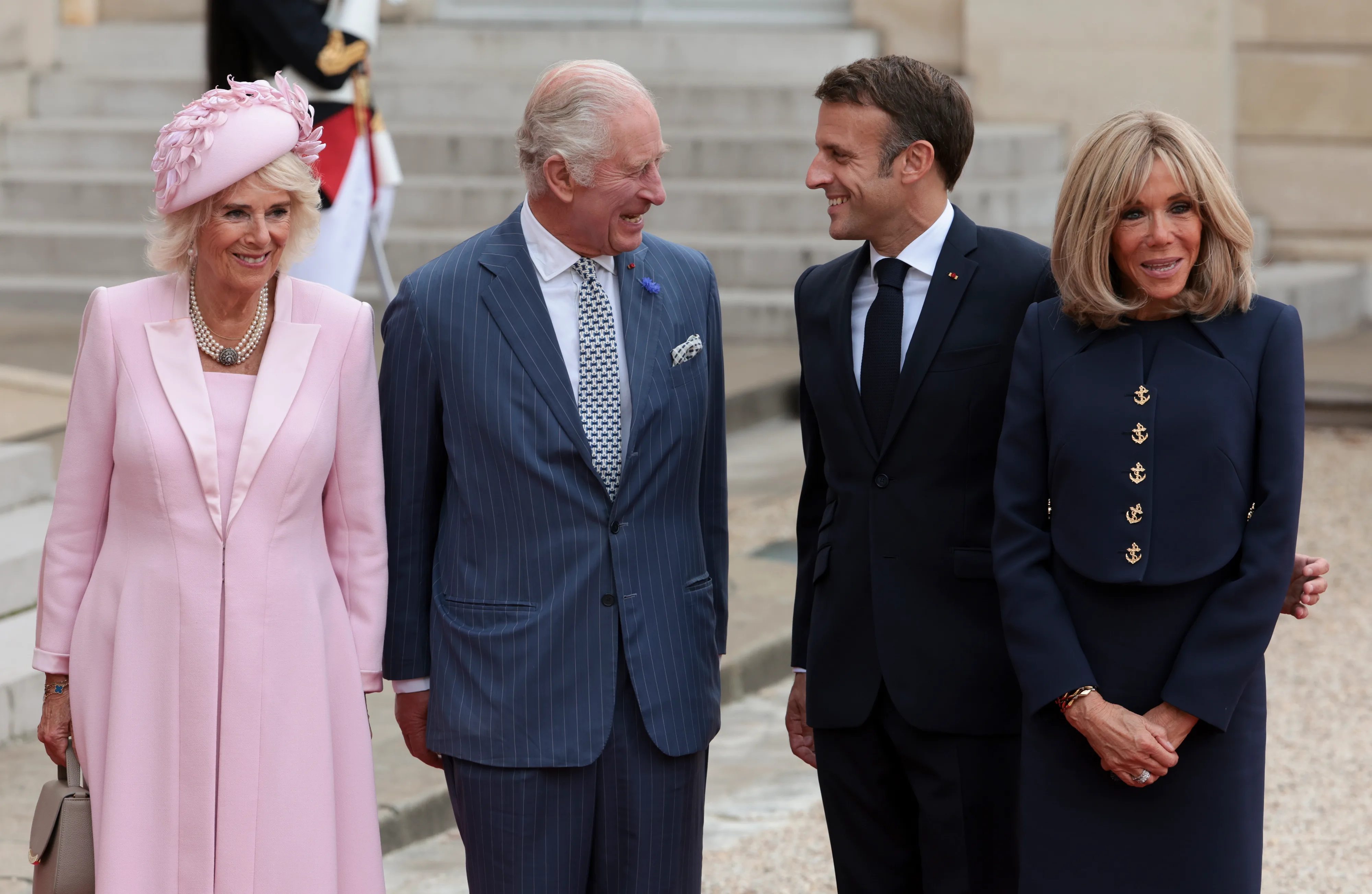 queen camilla king charles emmanuel macron brigitte macron in france