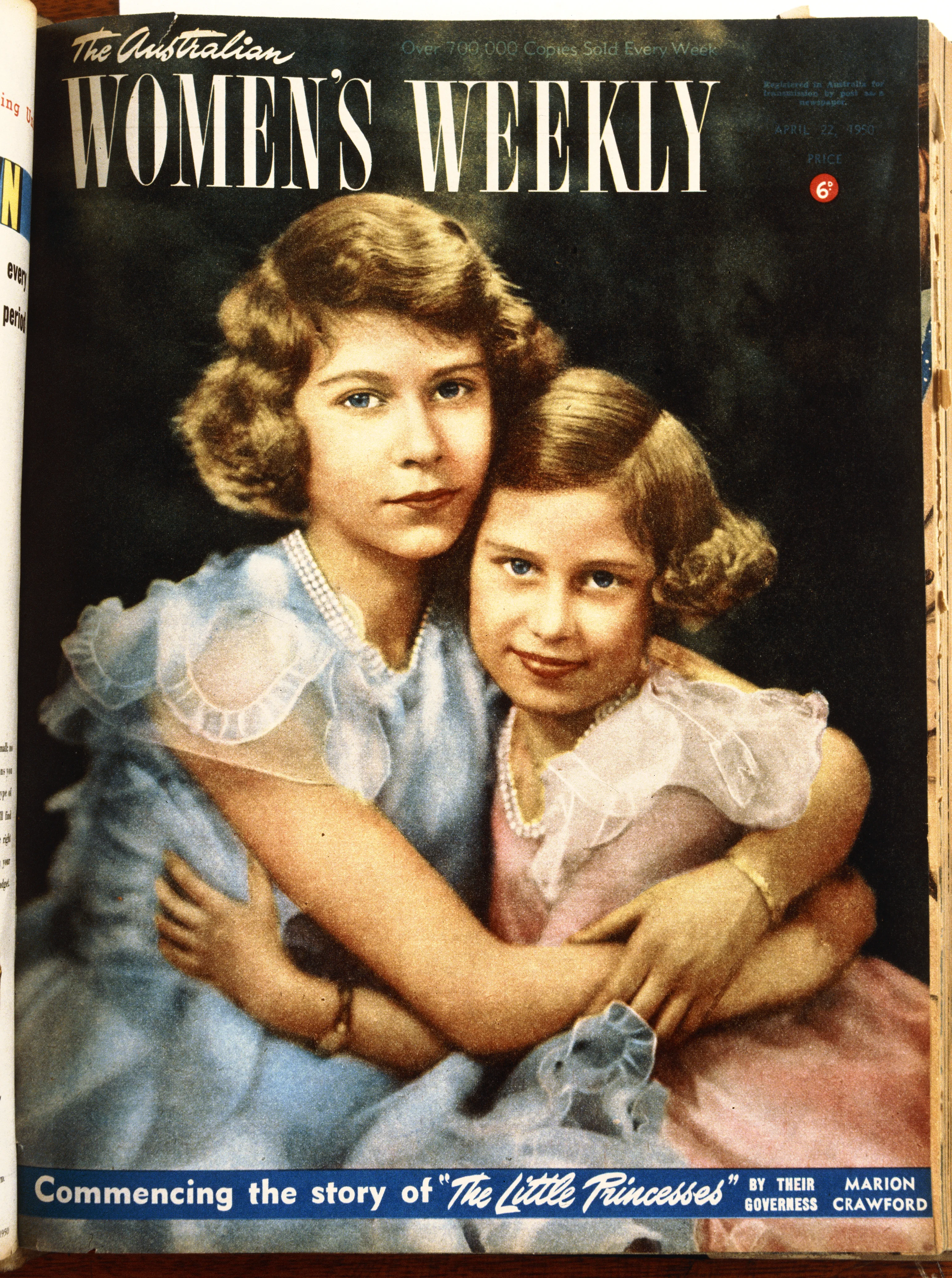 The Queen on the cover of The Australian Women's Weekly