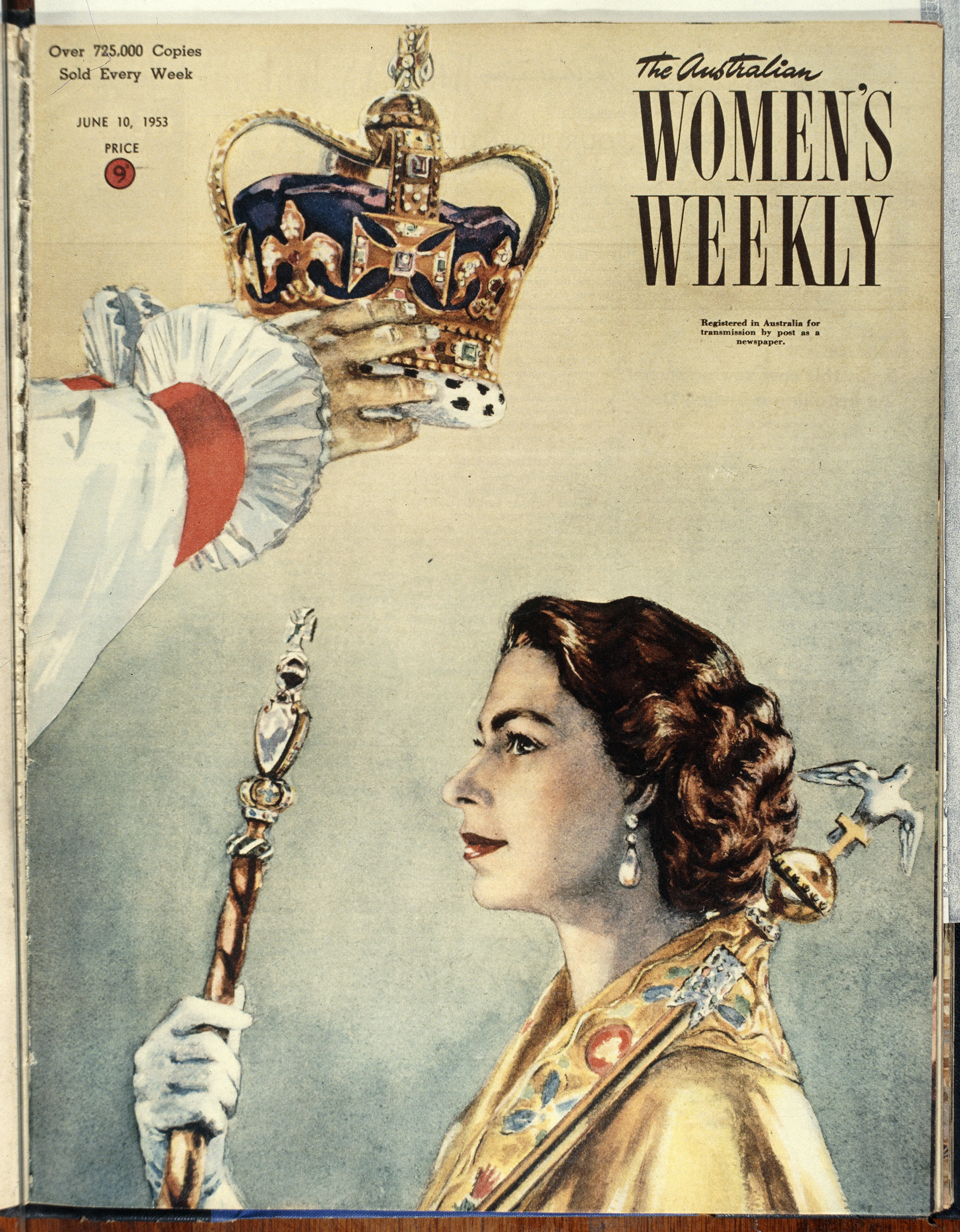 The Queen on the cover of The Weekly