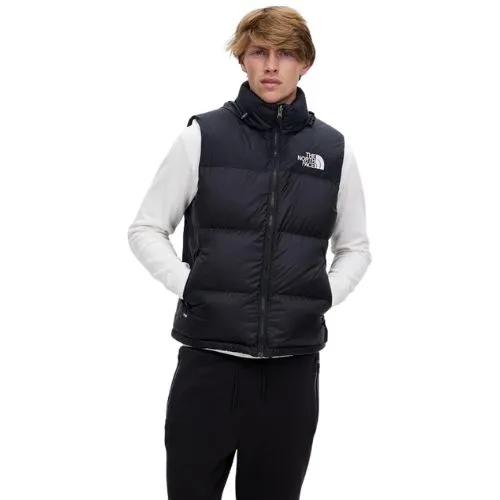 1996 Retro Nuptse Vest - Men's in black