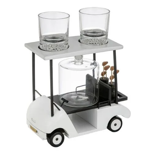 Tempa Preston Golf Whisky Set in Clear