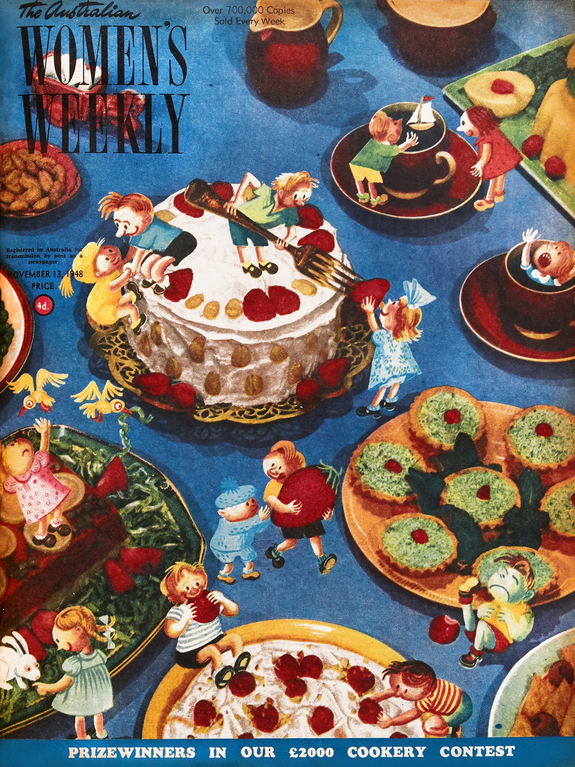 Cover of The Australian Women's Weekly magazine, Nov 1948