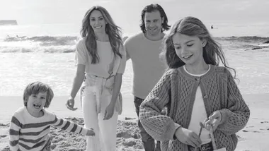 Rachel Finch and family