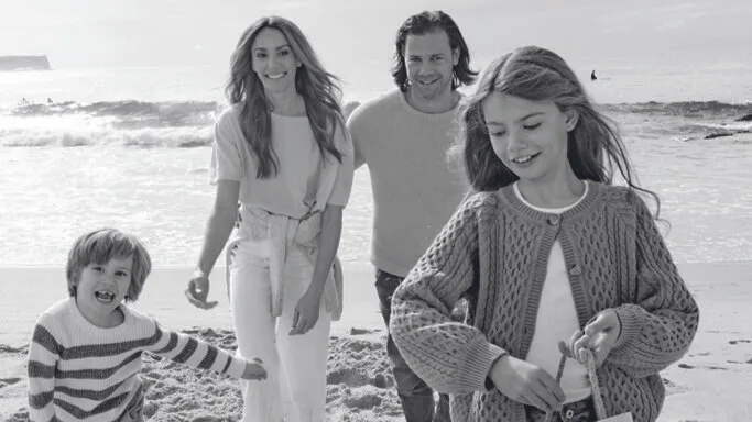 Rachel Finch and family