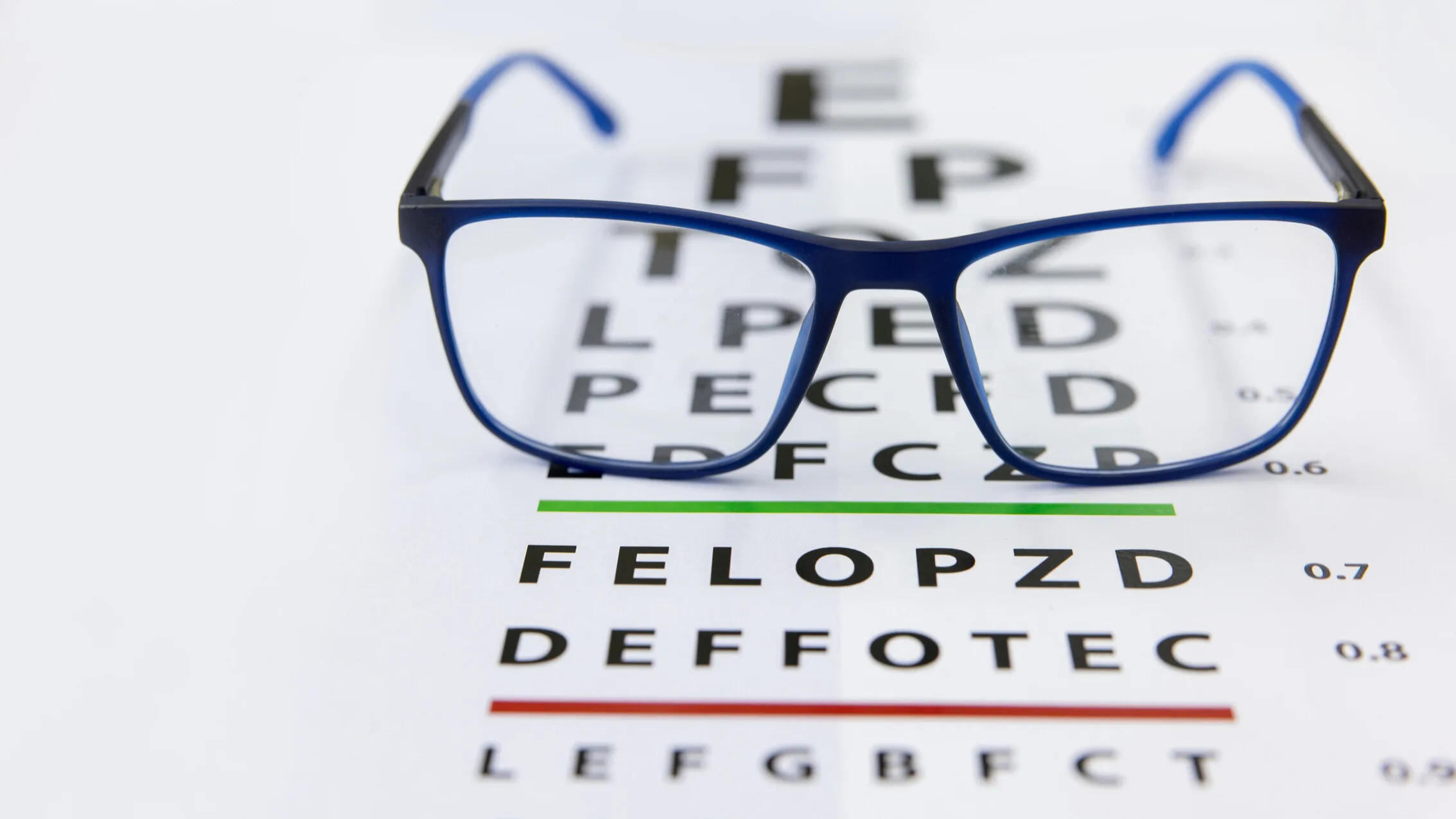 vision test letters