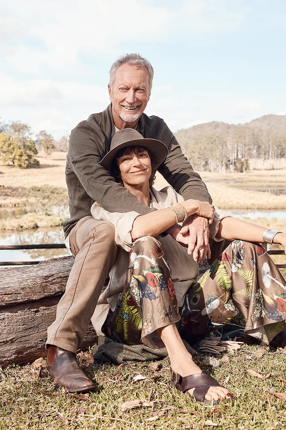Bryan Brown and Rachel Ward