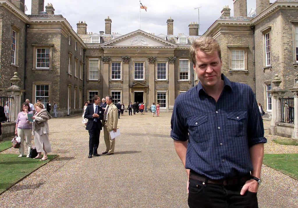 Earl Spencer stands outside Althorp, the family Home near Northampton. The house is due to open to the public on Sunday, the day that would have been Diana Princess of Wales' 40th Birthday. (Photo by Andrew Parsons - PA Images/PA Images via Getty Images)