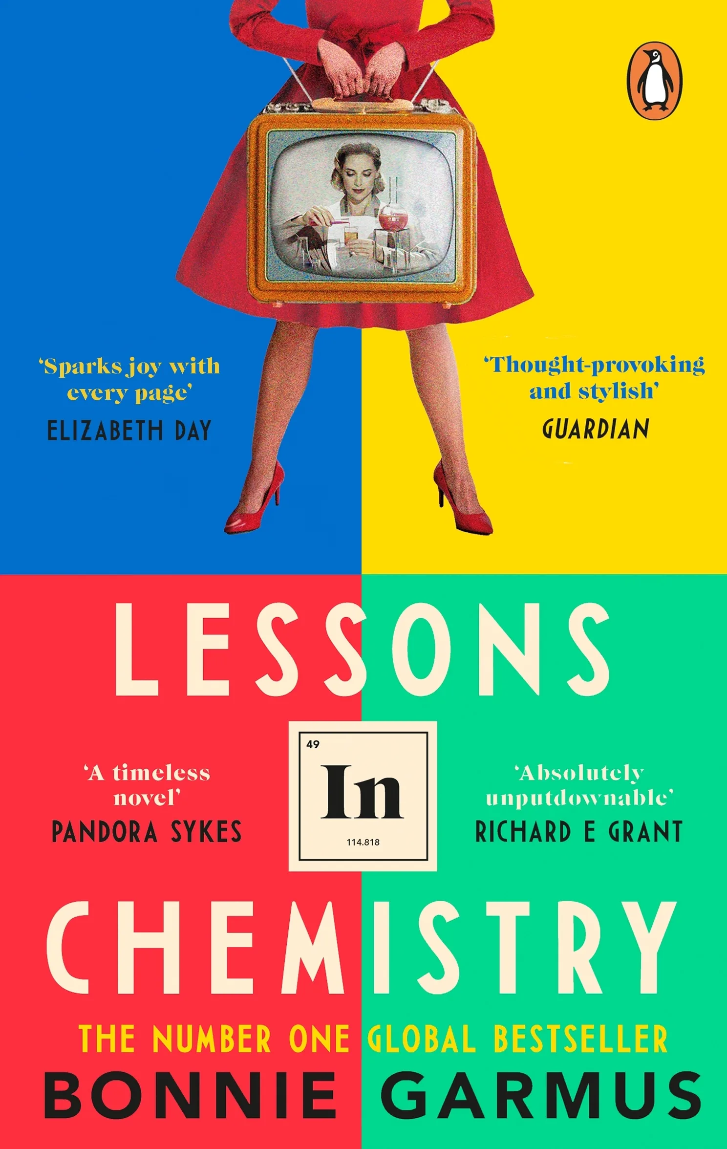 Book cover Lessons in Chemistry