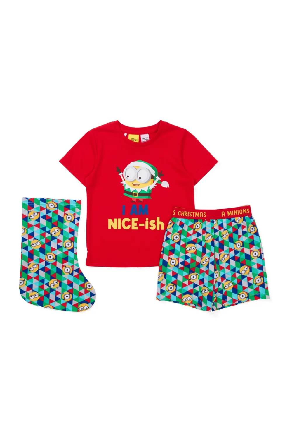 christmas minions pjs