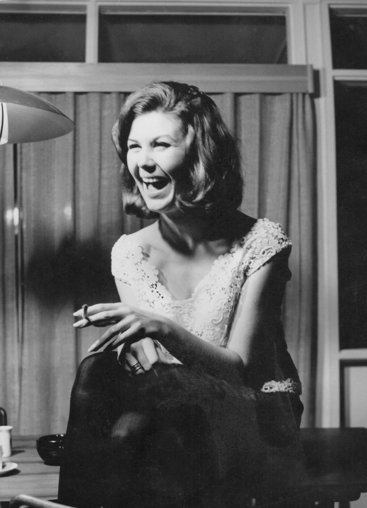 Di Morrissey in The Australian Women's Weekly offices