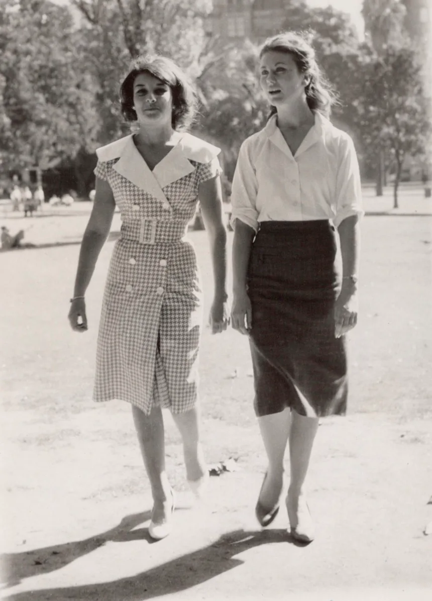 Di Morrissey on her first day the The Australian Women's Weekly