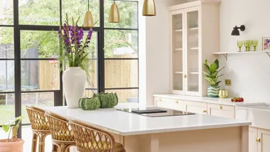 A modern kitchen