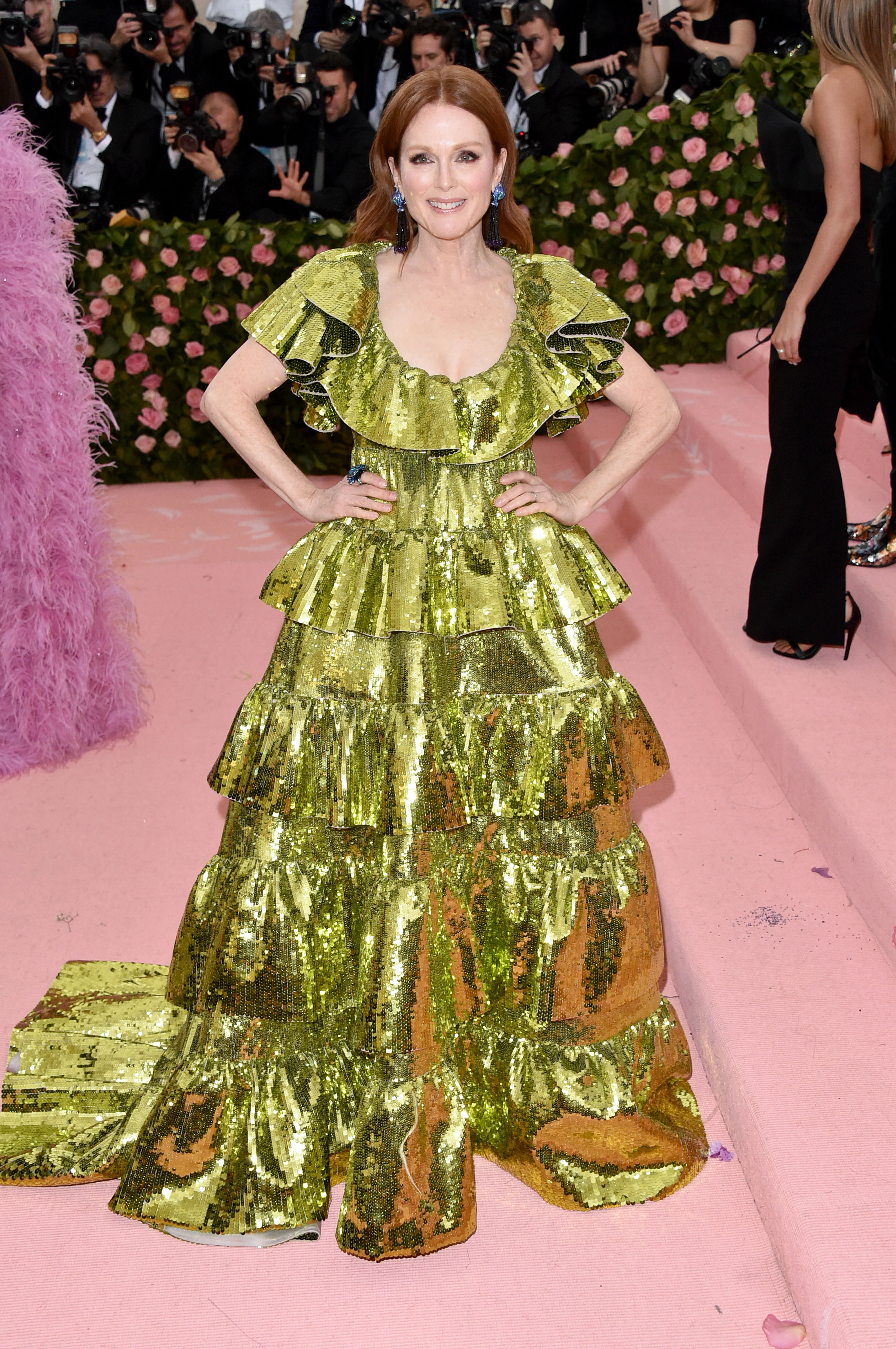 NEW YORK, NEW YORK - MAY 06: Julianne Moore attends The 2019 Met Gala Celebrating Camp: Notes on Fashion at Metropolitan Museum of Art on May 06, 2019 in New York City. (Photo by John Shearer/Getty Images for THR)