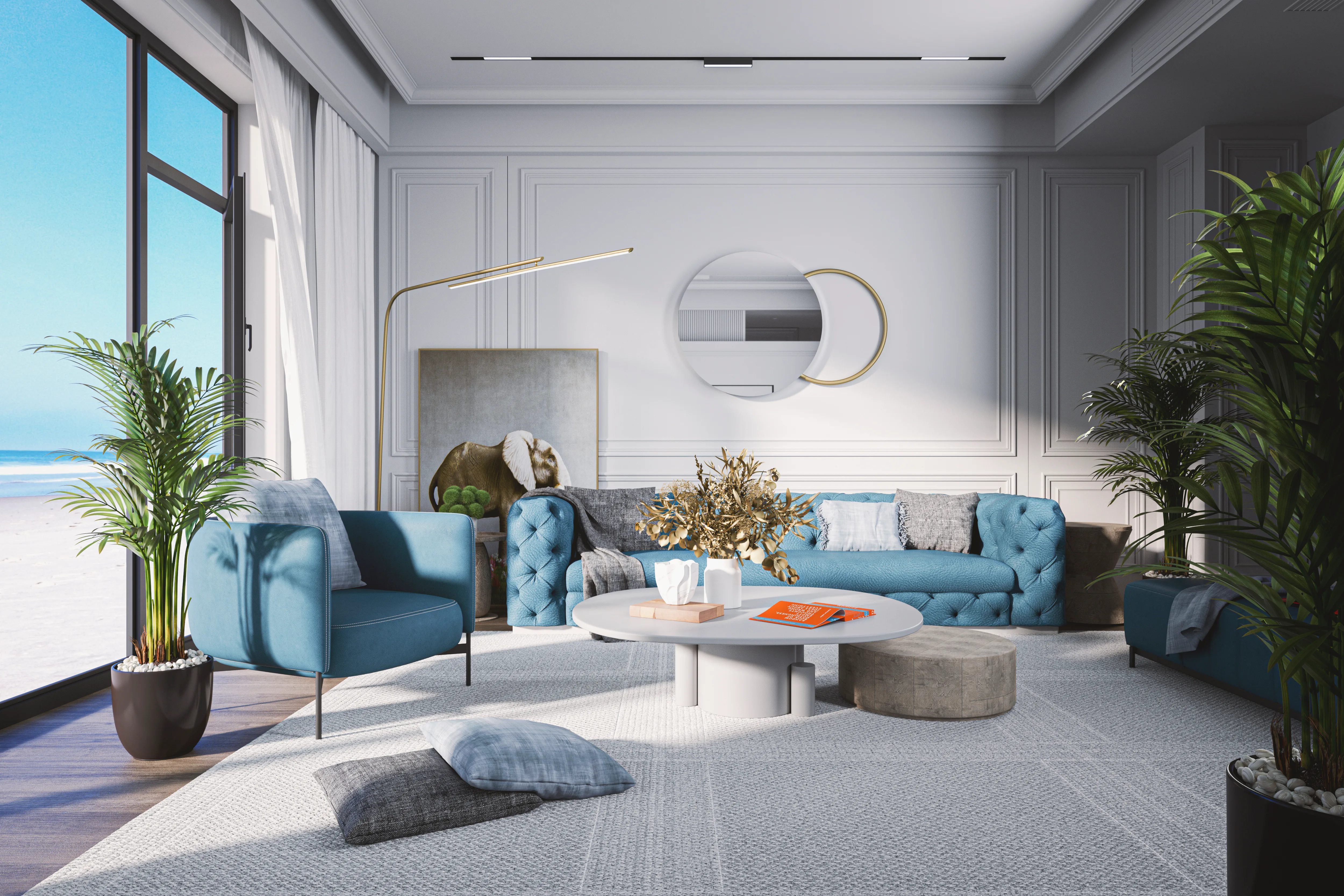 Coastal decor home styling tips