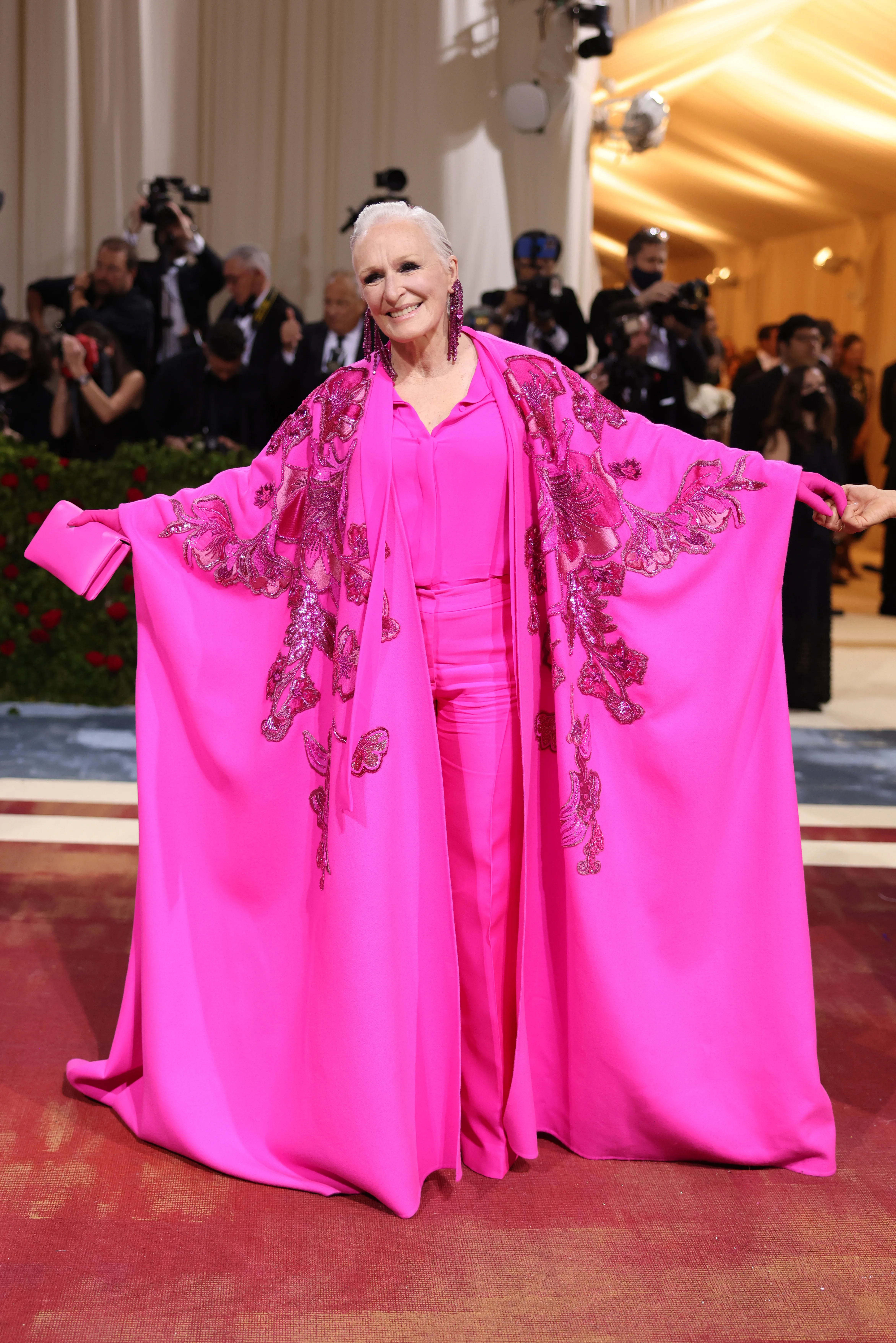 NEW YORK, NEW YORK - MAY 02: Glenn Close attends The 2022 Met Gala Celebrating "In America: An Anthology of Fashion" at The Metropolitan Museum of Art on May 02, 2022 in New York City. (Photo by John Shearer/Getty Images)