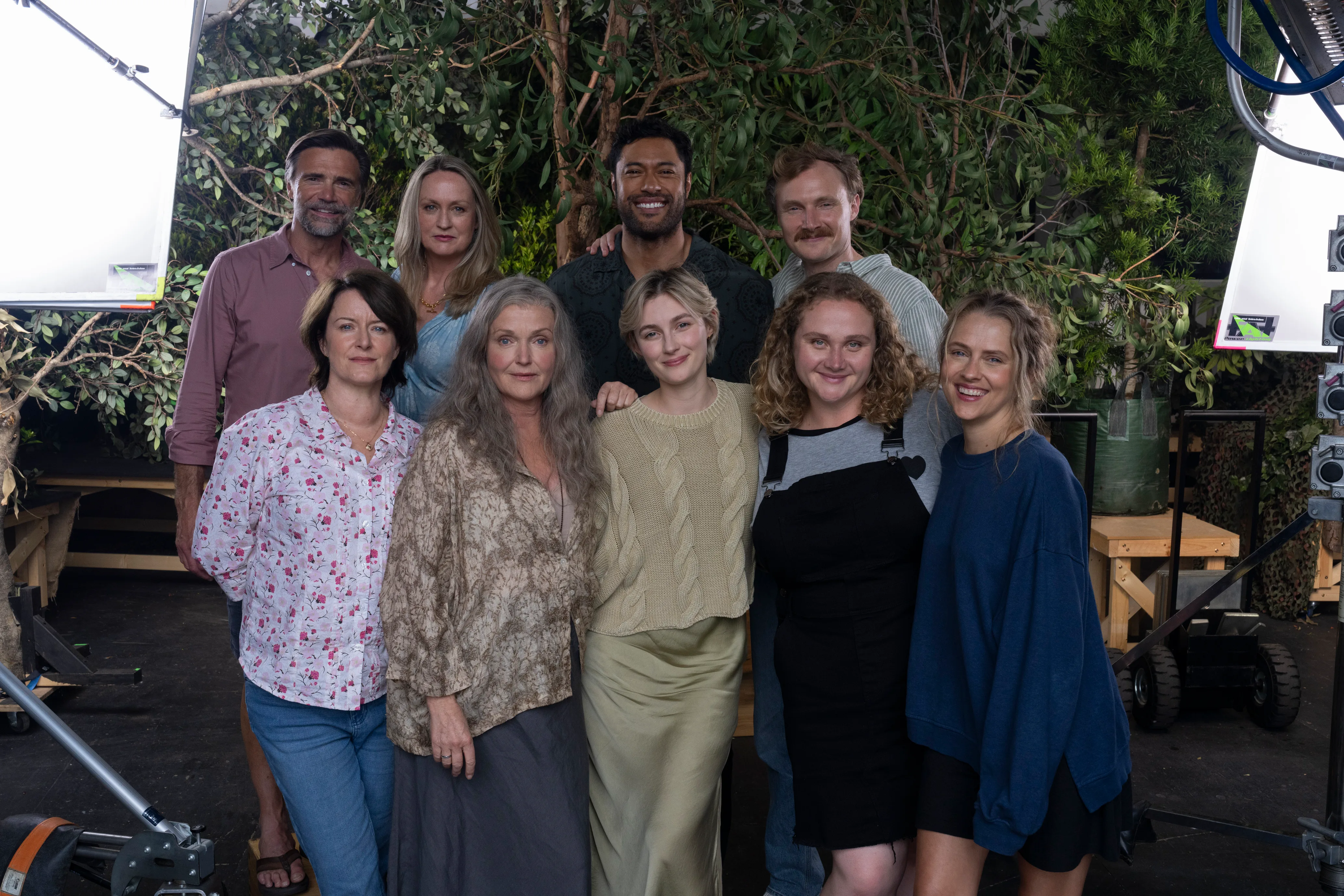The cast of The Last Anniversary