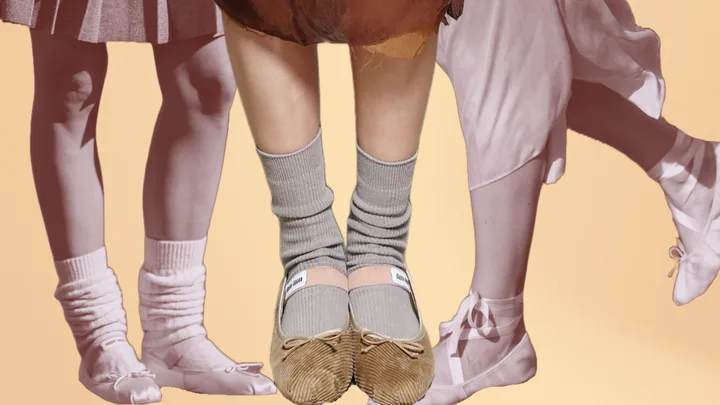 How to style ballet flats