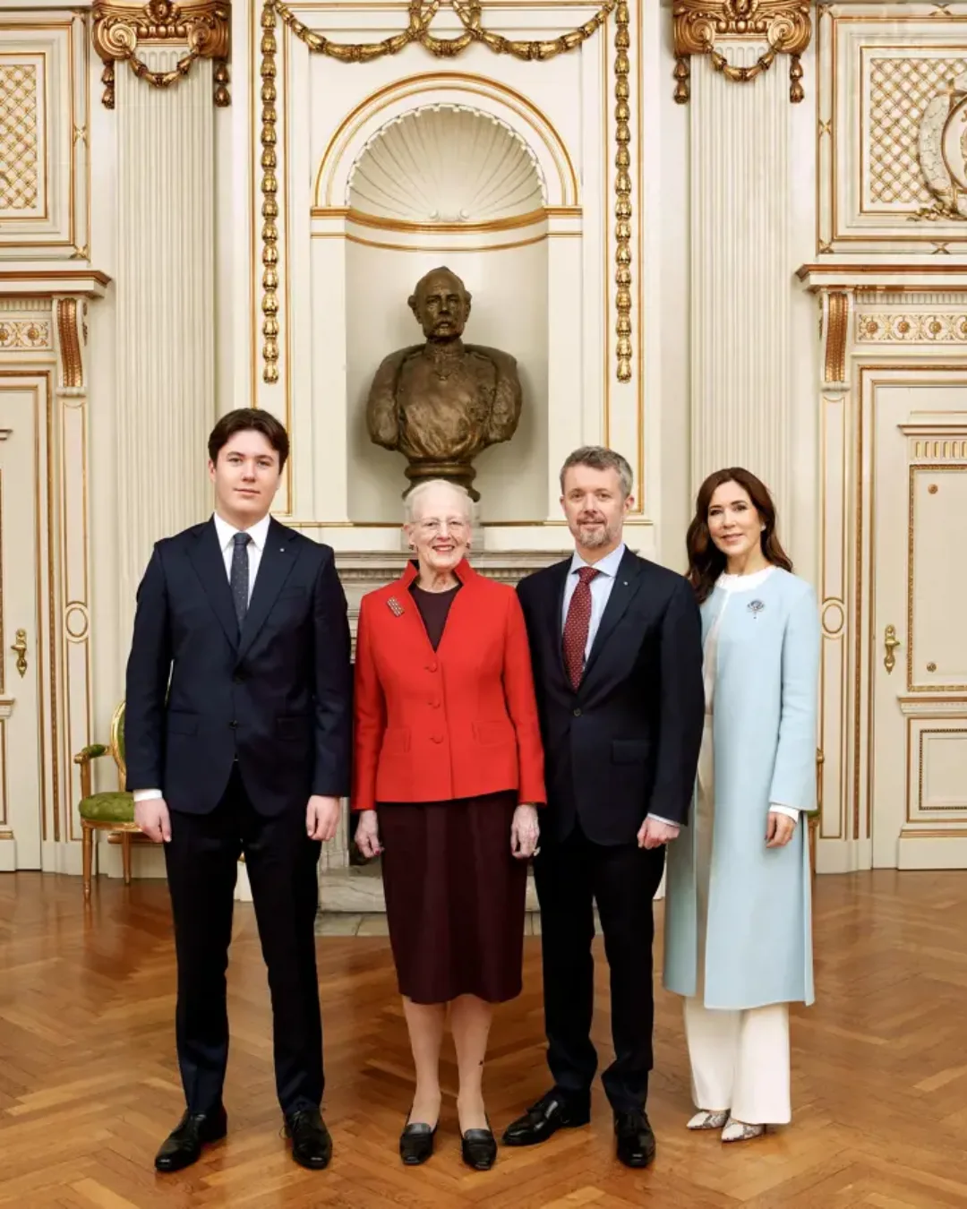 The Danish royal family.