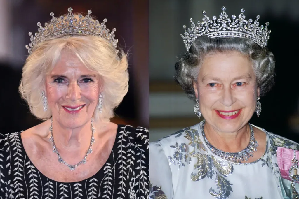 queen camilla queen elizabeth belongings