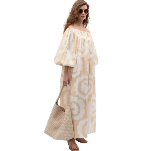Seed Heritage Retro Swirl Maxi Dress