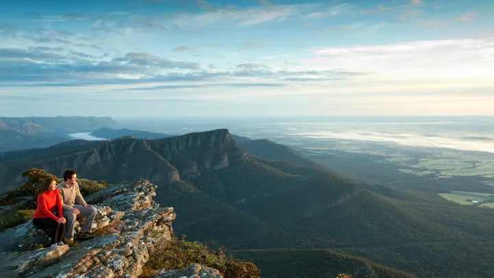 The Grampians mountain range in Victoria