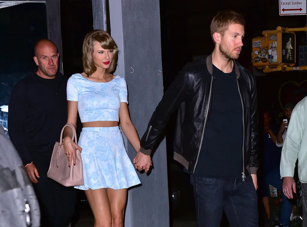 taylor swift and ex boyfriend calvin harris