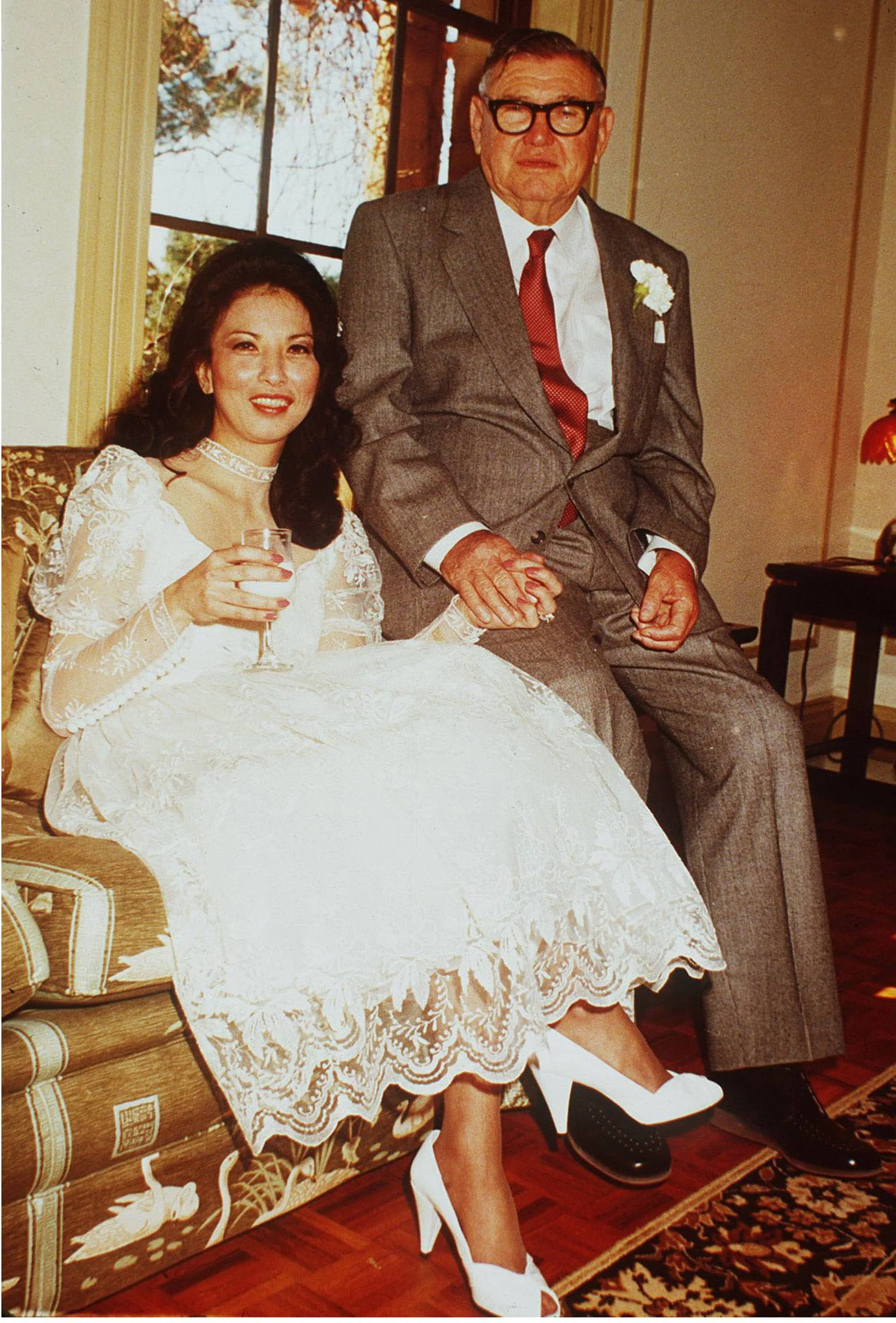 Lang Hancock and Rose Lacson.