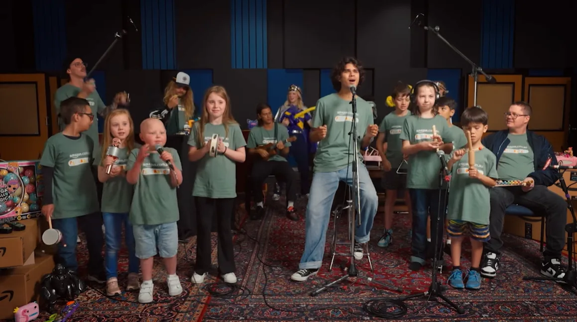 Budjerah and Johnny Ruffo Starlight Christmas video