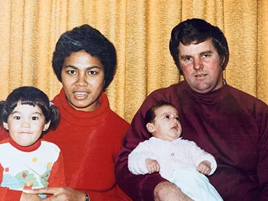 Silva and Ken McLeod with their daughters