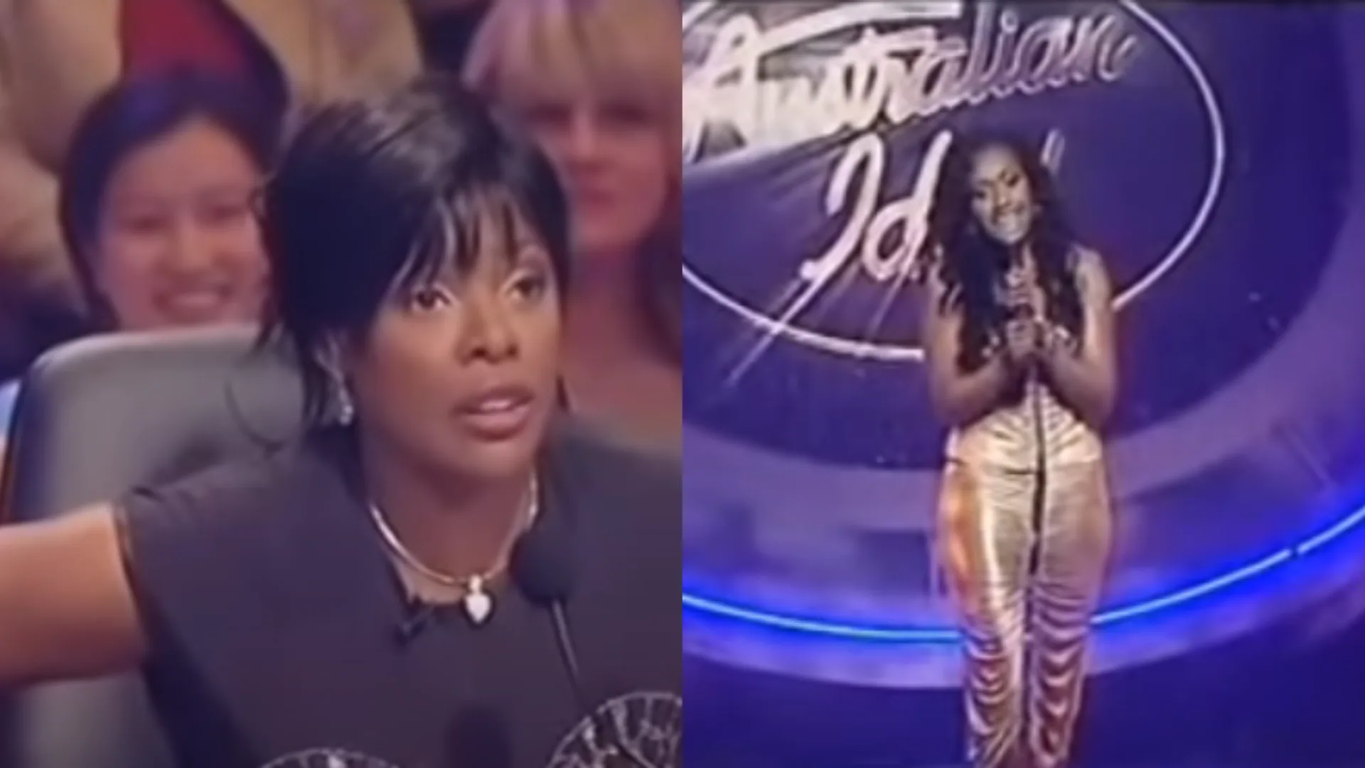 Marcia Hines defends Paulini Curuenavuli after Dicko makes harsh comments about her weight.