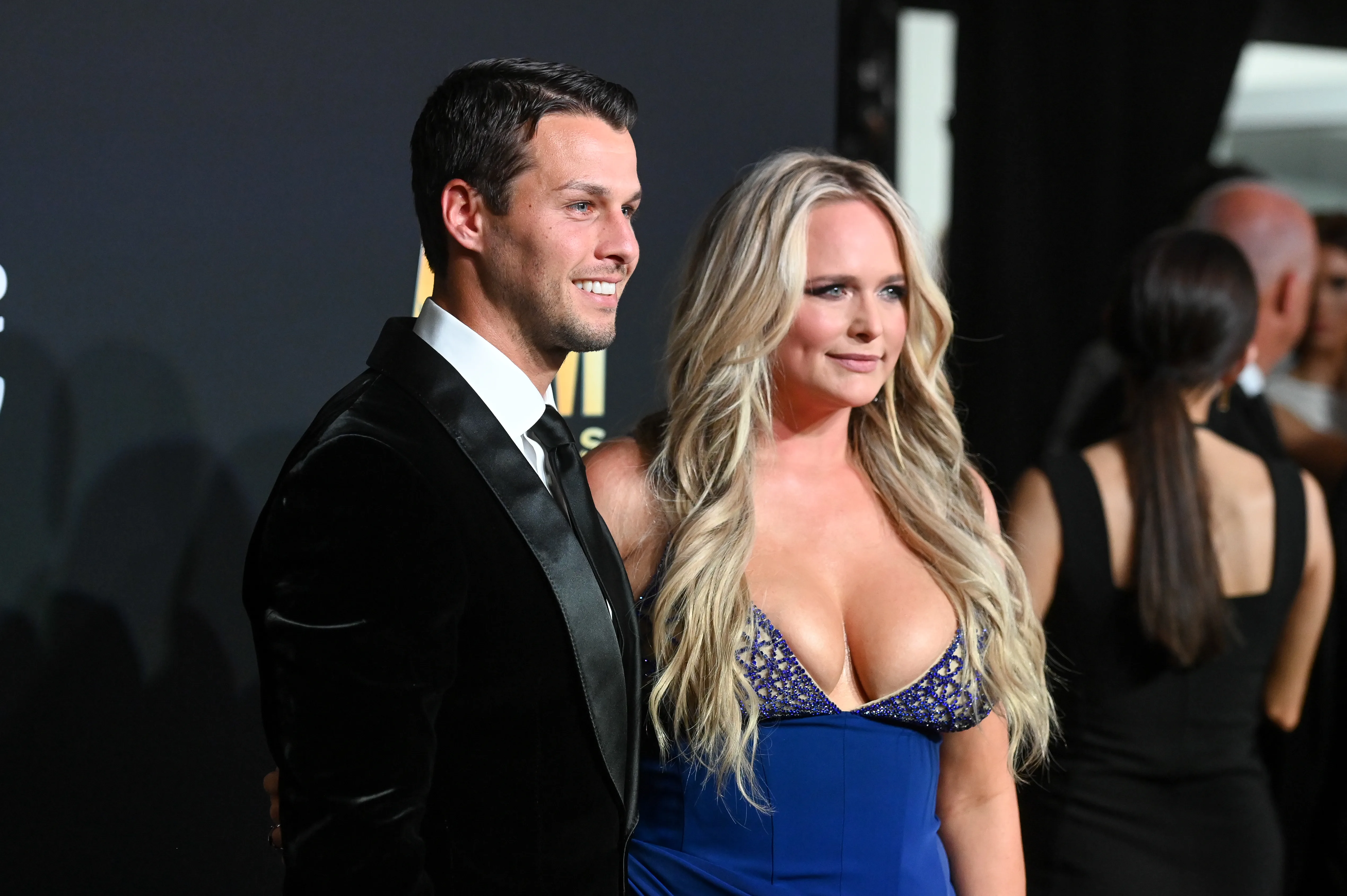 Brendan McLoughlin and Miranda Lambert at the 58th Academy of Country Music Awards 2023, Texas.