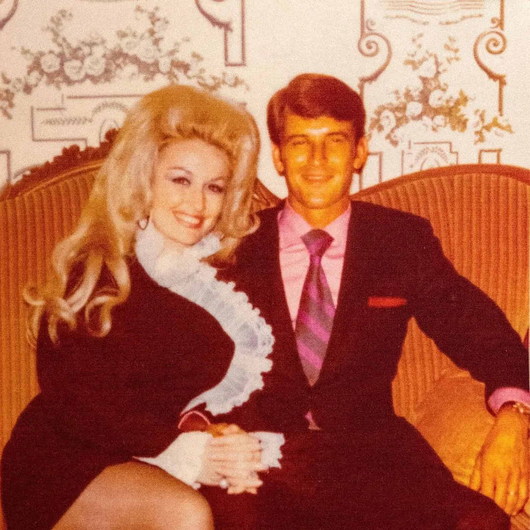 Dolly Parton and husband Carl Thomas Dean 
