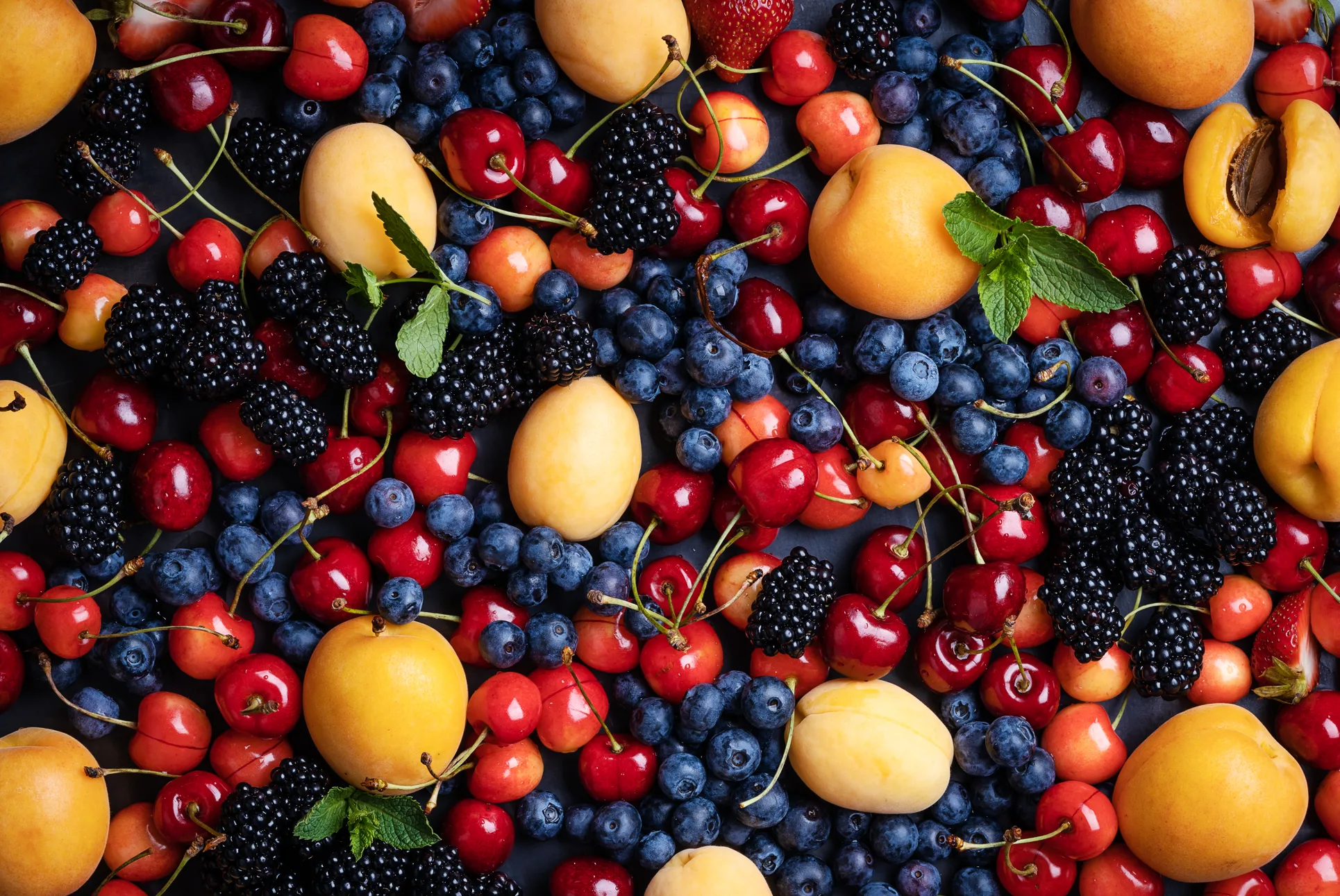 fruit in the fridge