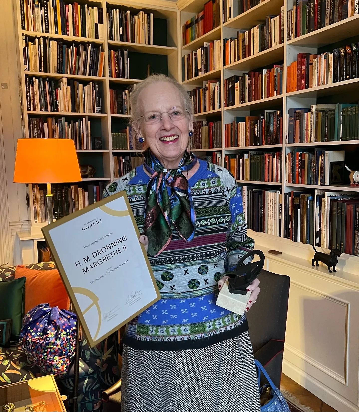 queen margrethe costume design