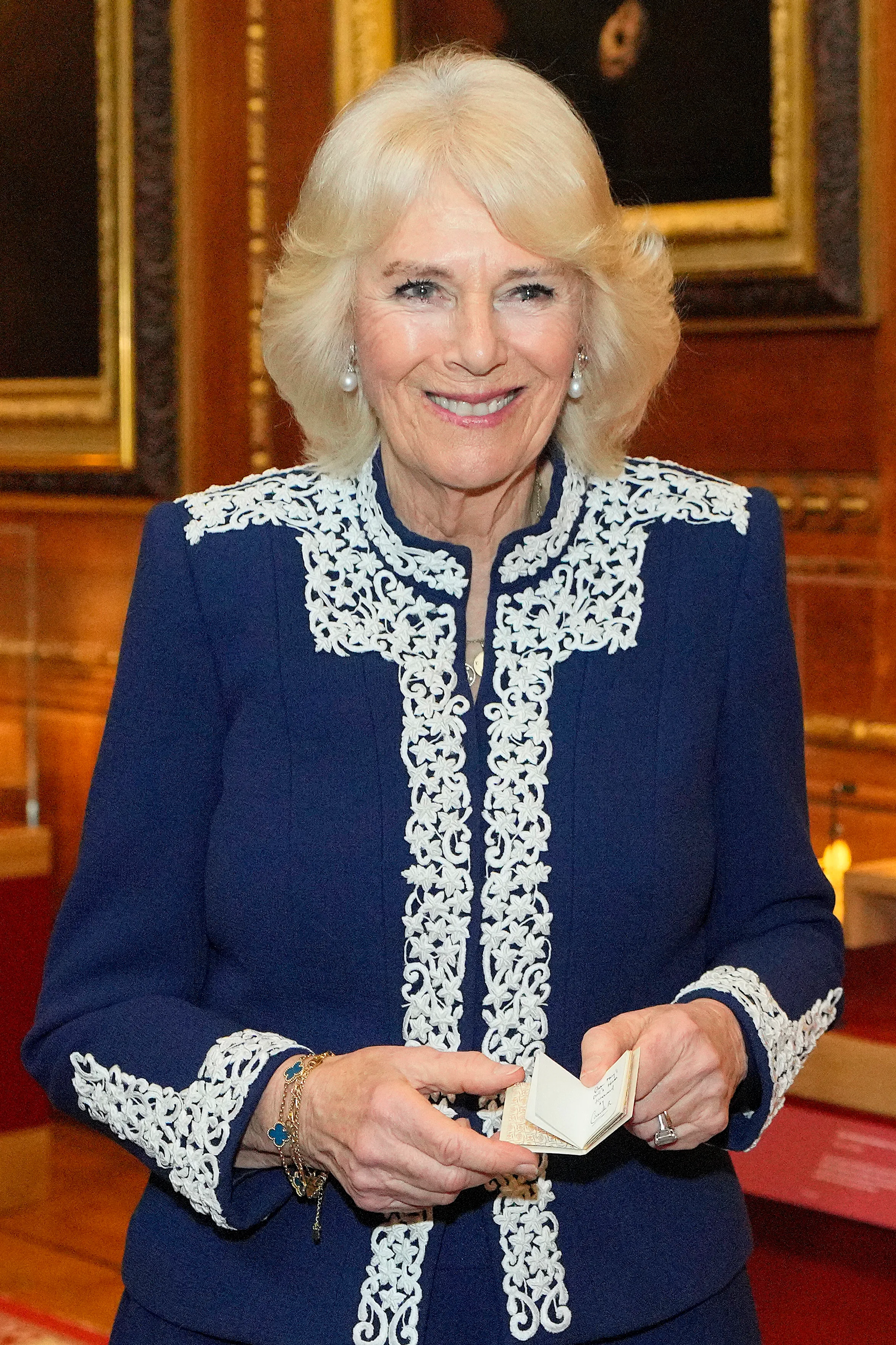 queen camilla tiny book