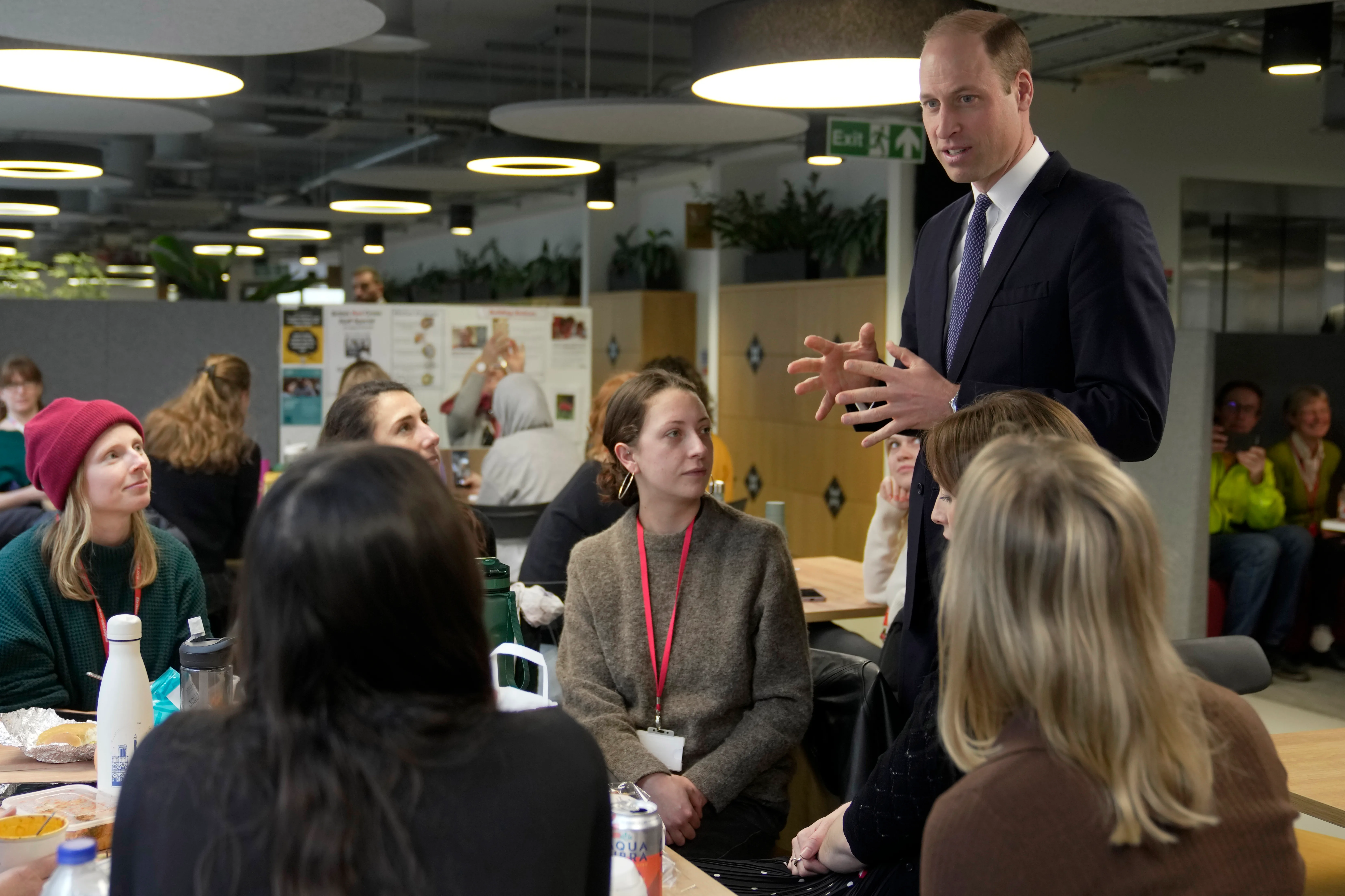 prince william speaks to british red cross about israel palestine conflict