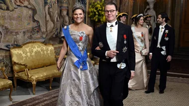 Crown Princess Victoria of Sweden wears a beautiful but affordable gown to state dinner