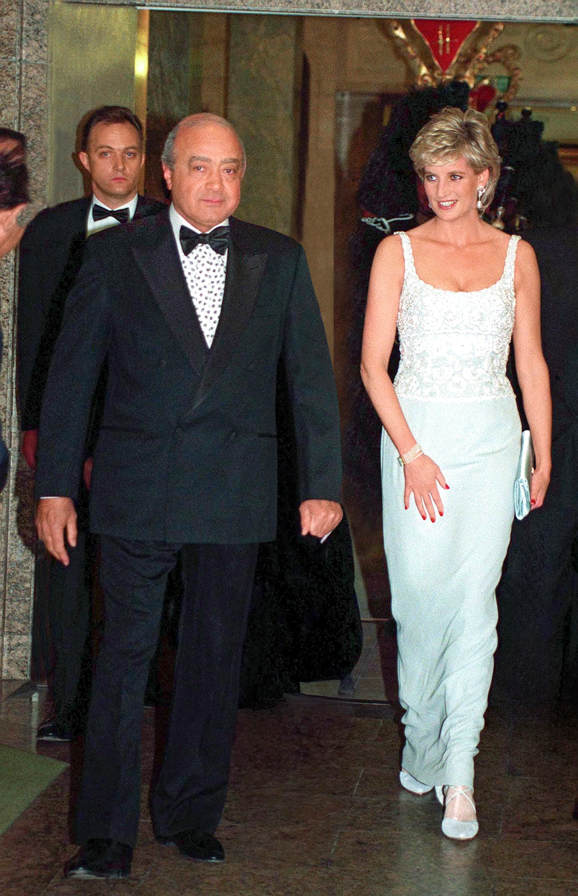 Mohamed Al Fayed and Princess Diana