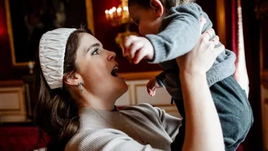 Princess Eugenie and Jack Brooksbank’s idyllic family life with August and Ernest in pictures