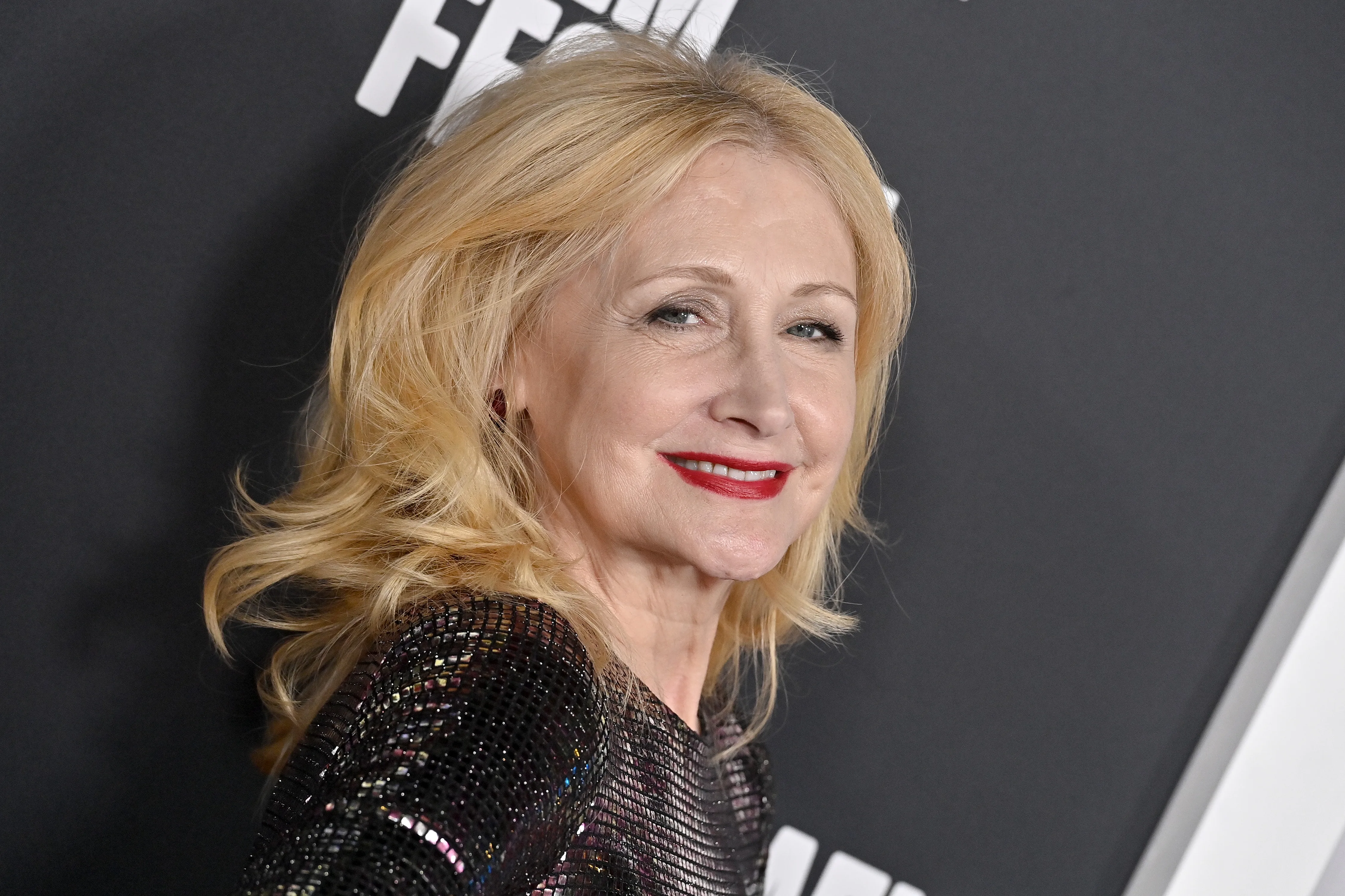 HOLLYWOOD, CALIFORNIA - NOVEMBER 04: Patricia Clarkson attends the 2022 AFI Fest - "She Said" Special Screening at TCL Chinese Theatre on November 04, 2022 in Hollywood, California. (Photo by Axelle/Bauer-Griffin/FilmMagic)