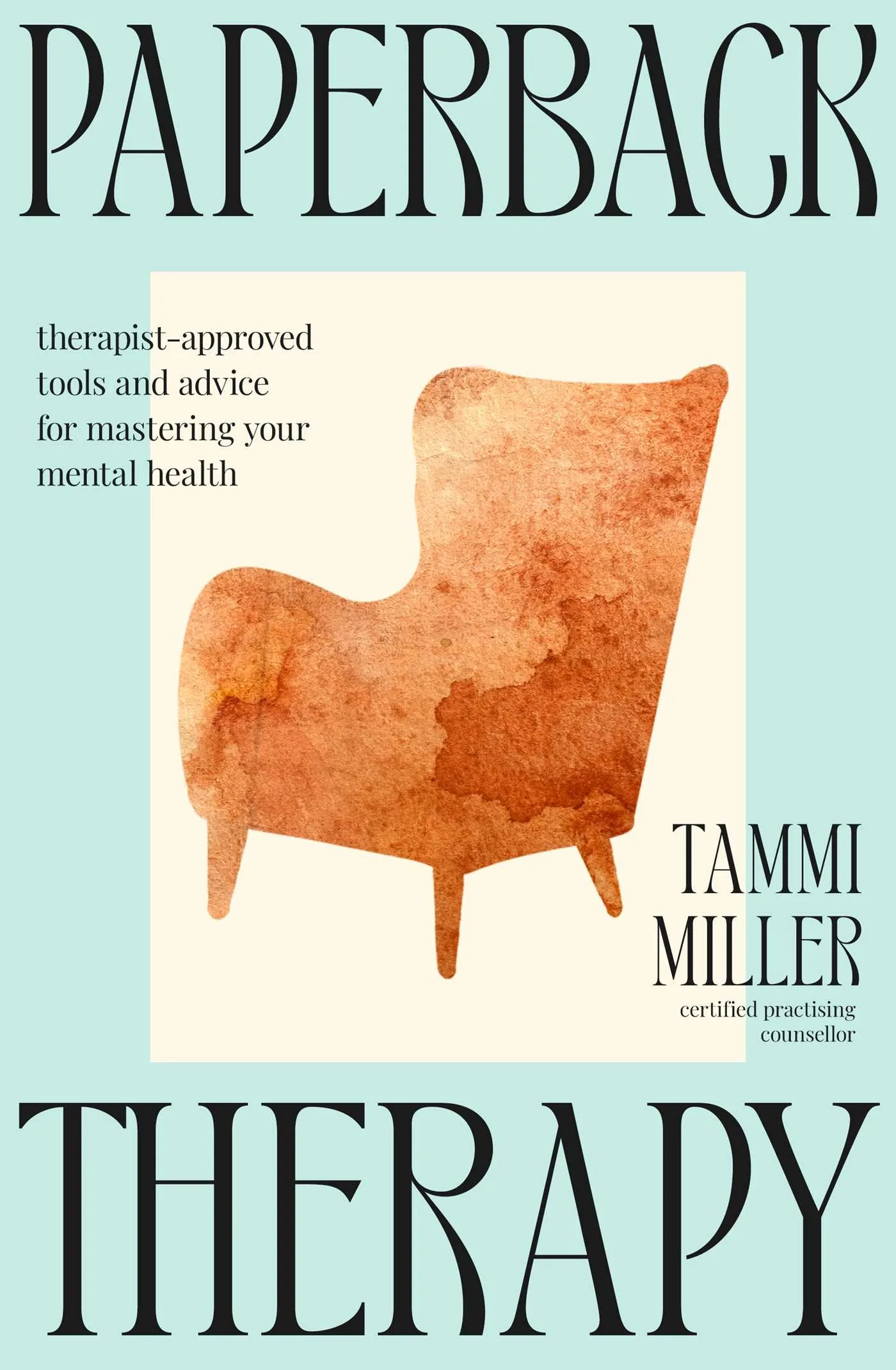 Cover of book Paperback Therapy by Tammi Miller.