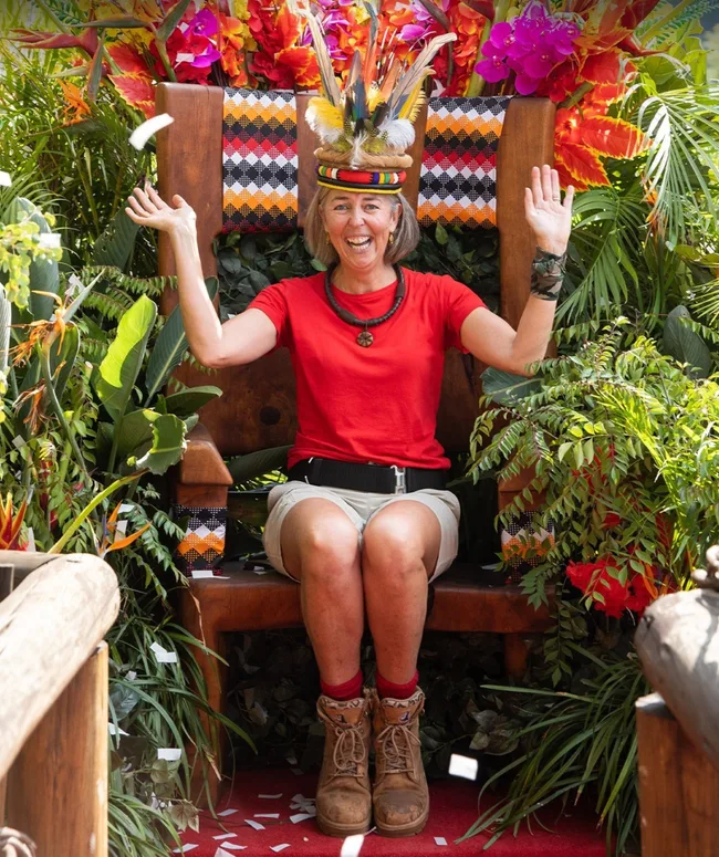 I'm A Celebrity... Get Me Out of Here! Australia 2023 winner Liz Ellis.