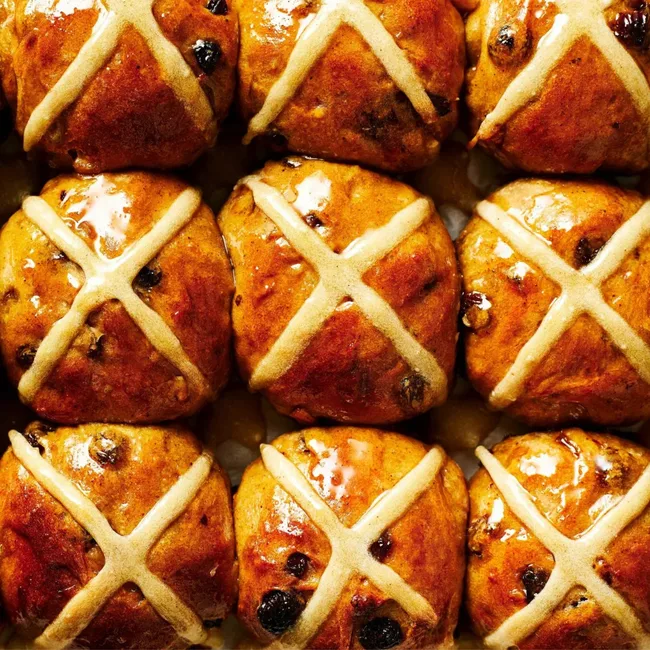 Hot cross buns