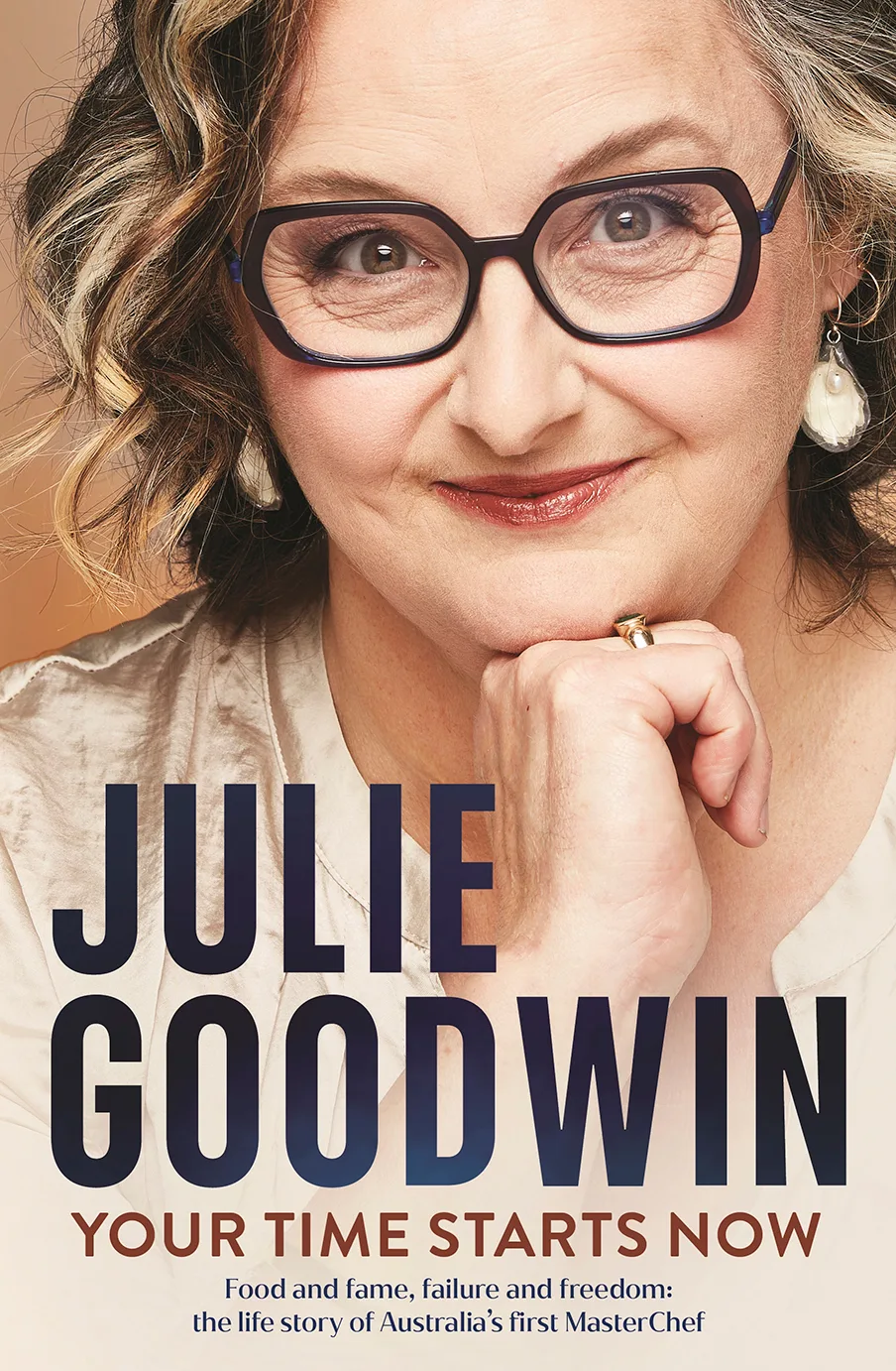 Julie Goodwin memoir Your Time Starts Now book cover