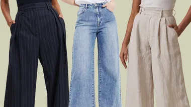Five ultra chic wide leg trousers