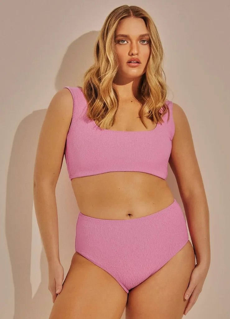 Saint Somebody Mystery Of Love Bikini Top in Pink