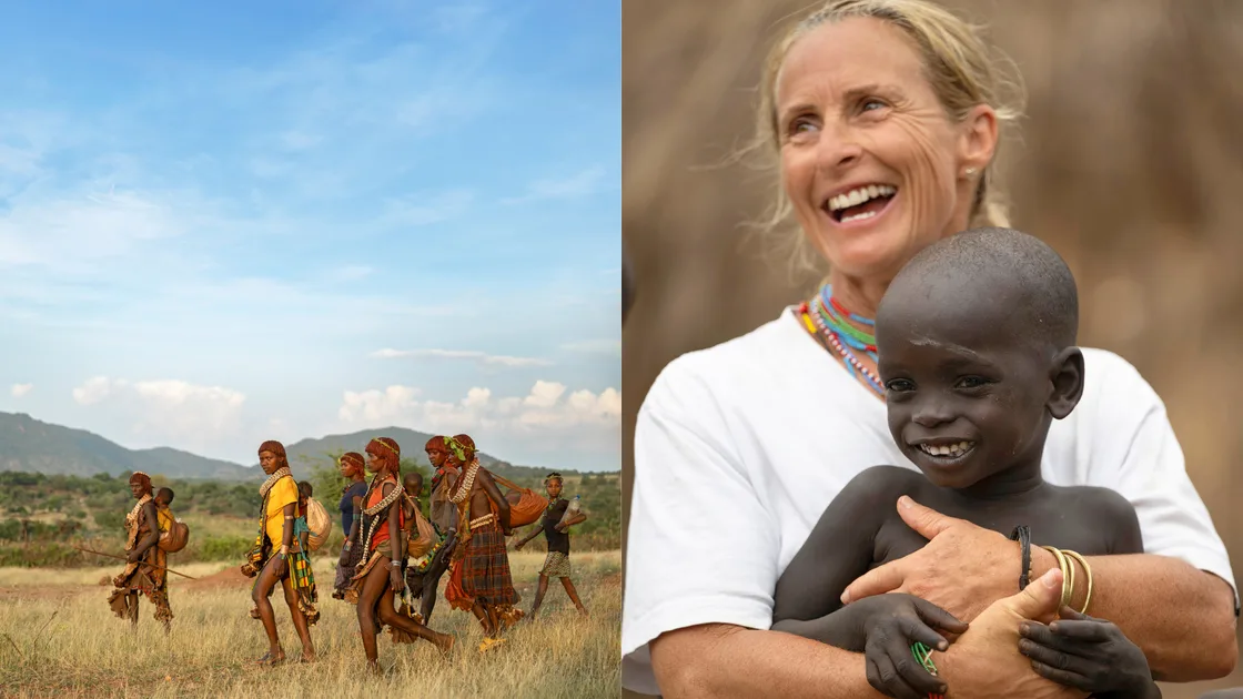 Sam Bloom Railing Sam Bloom returns to Africa - The Australian Women's Weekly